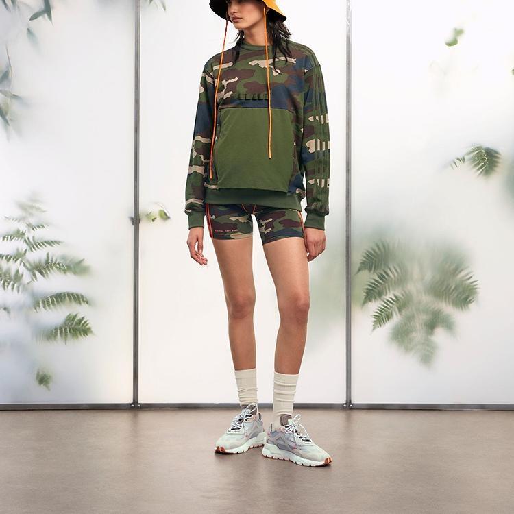 adidas Совместная работа Originals X Ivy Park SS23 с камуфляжным принтом и большими карманами, толстовка унисекс HR2242