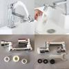 Nozzle Water Splashproof Robot Arm Faucet Extender Multifunction Rotation