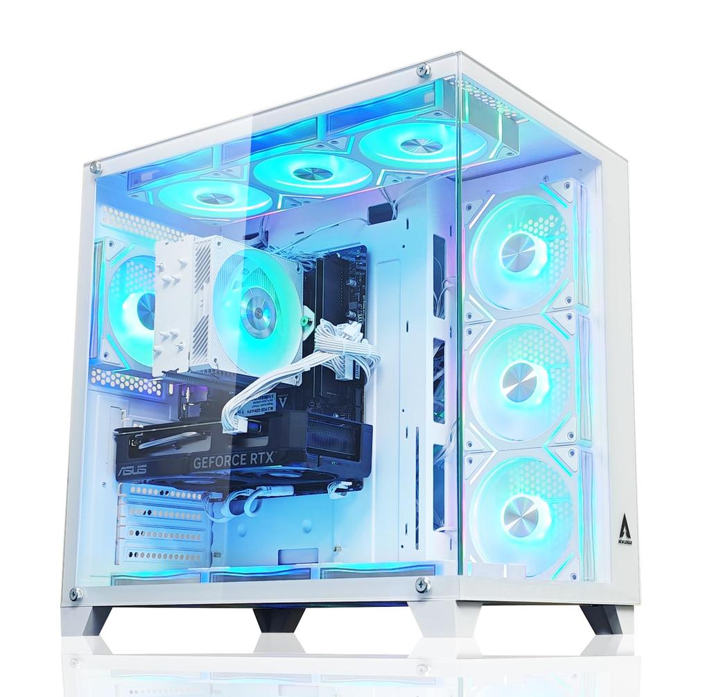 Gaming PC Ryzen 7 5700X RTX4060Ti 16GB Memory 1TB NVMe SSD Windows11Pro WPS Office Desktop PC 7 5700X RTX4060Ti [NEWLEAGUE] / / / / / Mid-tower (Ryzen