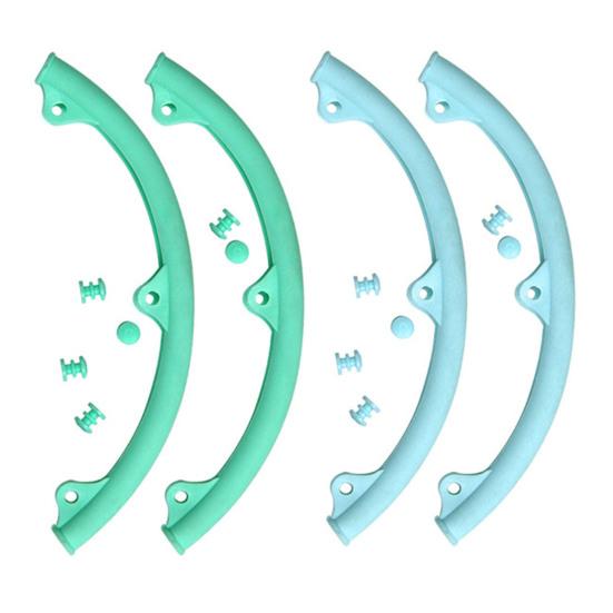 2Pcs Badminton Racket Head Protector Badminton Racquet Wire Frame Protective Sleeves Wear Resistant Flexible Badminton Racket Head Covers