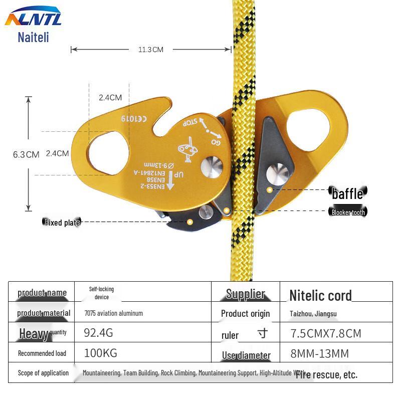 NLNTL Climbing Fall Arrester Kit