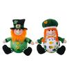 Patricks Day Ornament Leprechauns Doll Hangings Pendant for Festival Parties Tree Hangings Decorations Toy for Kids Boy Girl