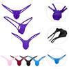 Mens Sexy Lingerie Low Rise Jockstrap Open Back Stretch Bikini G-string Thong Briefs Underwear