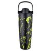 900ML/30oz Stainless Steel Thermos Flask One Click Open Lid Cute Water Bottle Leak Proof Travel Mug Summer Gift for Women/Girl