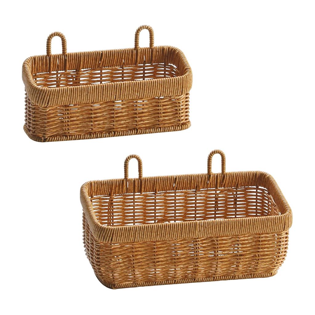 Handmade Woven Kitchen Storage Basket Decorative Basket Home Decor Storage