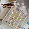 3D Cartoon Bear Flower Bow Nail Mold Transparent Nail Templates Diy Nail Art Decoration Manicure Design Tool Nail Carving Mold