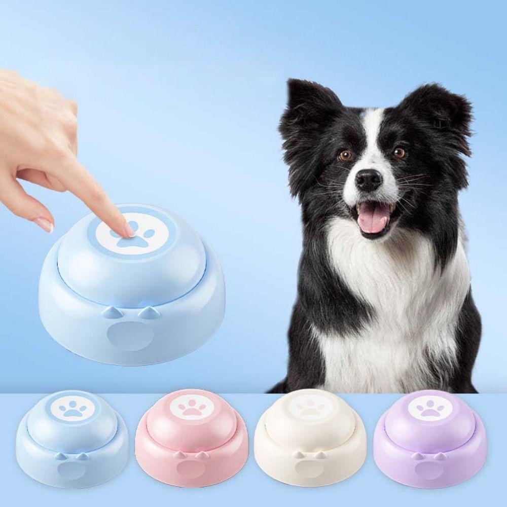 Plastic Dog Talking Buttons Recording Pet Recording Sound Button for Dogs Cats