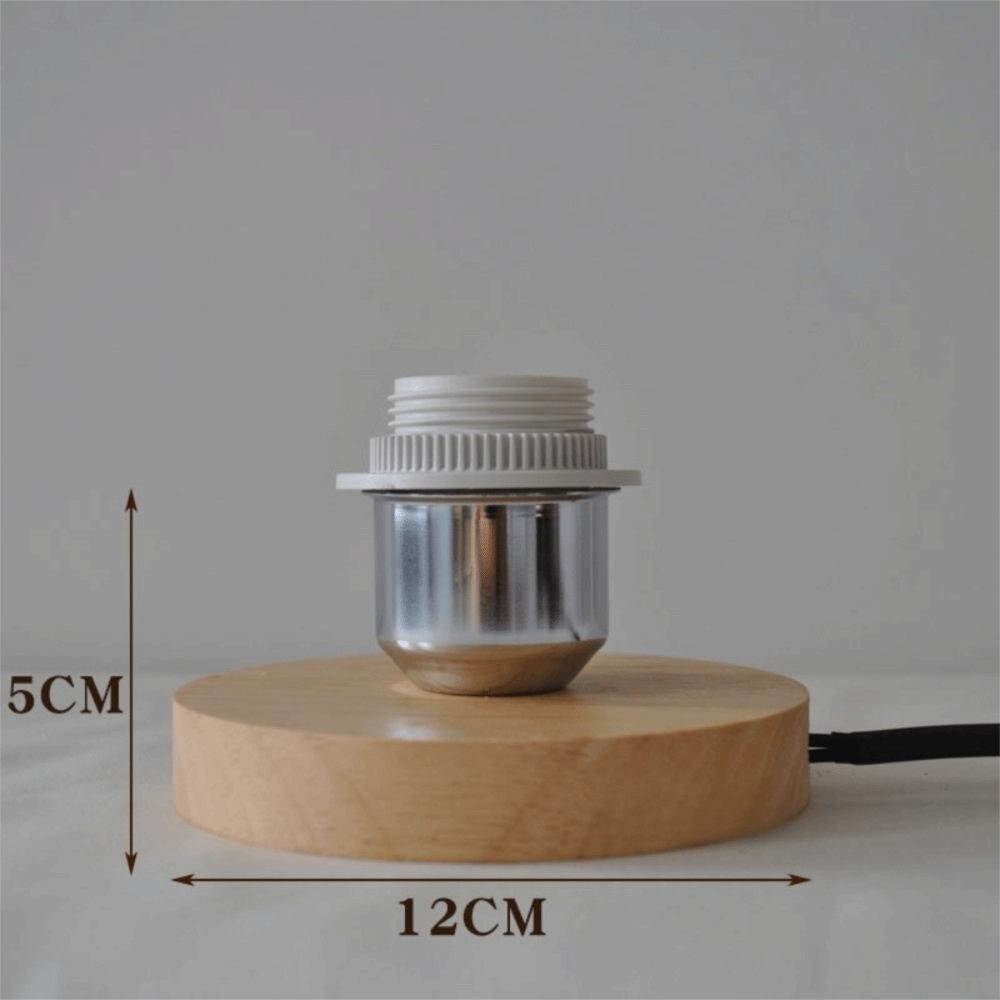 Universal Solid Wood Lamp Base Holder E27 On Off Switch Table Lamp Holder EU Plug Bedside Lamp Holder Study Room