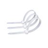 250/500Pcs Large Nylon Tie Zip Plastic White Self-Locking Cable Tie Binding Rope High Strength Fixed Belt Industrial Cable Tie