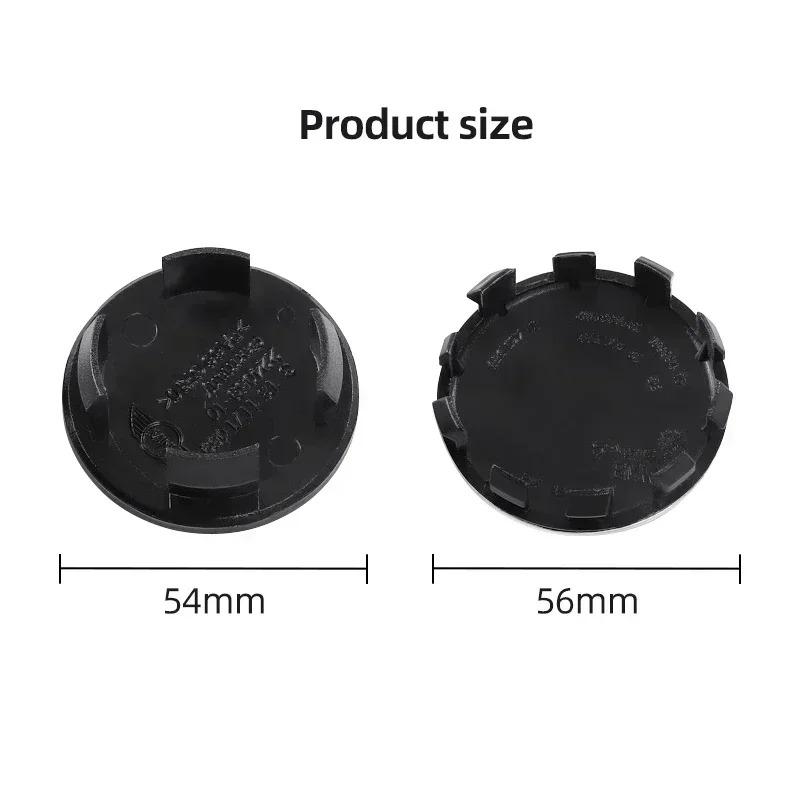 4pcs  56mm 54mm Car Wheel Center Hub Cap Badge Emblem Sticker For BMW Mini Cooper One S JCW R50 R53 R55 R56 R57 R60 F55 F56