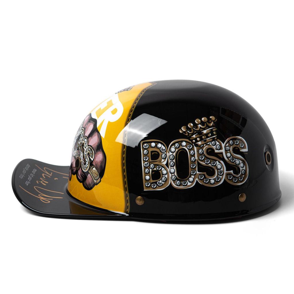 Полушлем для взрослых в стиле ретро с электроприводом, дизайн Street Fighter, легкий, серый, для мужчин и женщин.