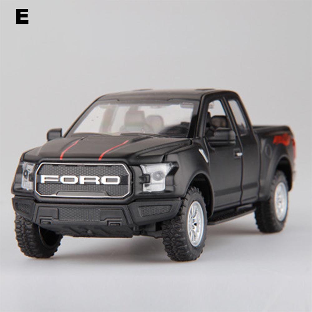 1/32 F150 модель автомобиля из сплава, имитация Raptor, пикап, звук и свет двери автомобиля