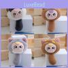 Plush Whimsical Keychain Toy Adorable Cartoon Doll Soft Pp Cotton Design Filled