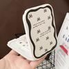 Мультфильм милый бант складной раскладной зеркало зеркало для макияжа с расческой портативный креативный для женщин девочек ручное зеркало