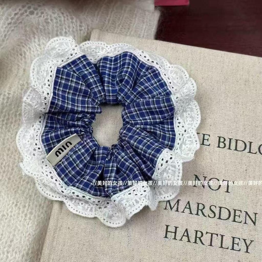 French-Korean Double-Layer Ballet Lace Extra Large Hair Scrunchie