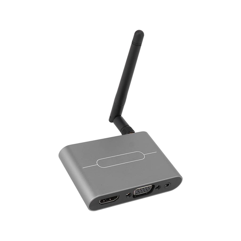Беспроводной VGA-адаптер с двойным интерфейсом, беспроводной адаптер дисплея, 4K-удлинитель, комплект для передачи и приема, двухчастотный 2,4 ГГц 5 ГГц с