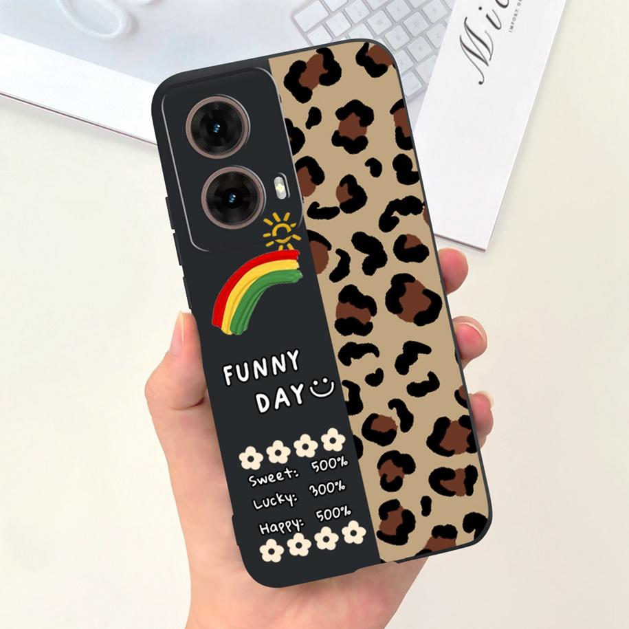 Для Motorola Moto G85 5G Чехол Милые Девочки-Астронавты Мягкий Силиконовый ТПУ Чехол для Телефона Для Moto G85 2024 Funda G 85 MotoG85 Матовый Чехол