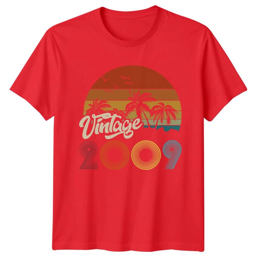 17th Birthday TShirt Vintage 2009 Birthday Party Gift Retro Tee For Unisex Unisex