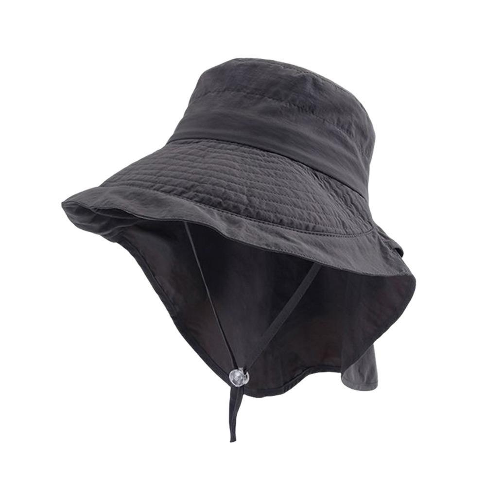 New Adjustable Women's Sun Hat Wide-brimmed Neck Protection Summer Sun Cap UV Protection Outdoor Travel Hiking Hat