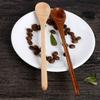 Solid Wood Stirring Spoon Solid Wood Coffee Spoon Japanese Kitchen Accessories Creative Tableware Extended Dessert Honey Spoon