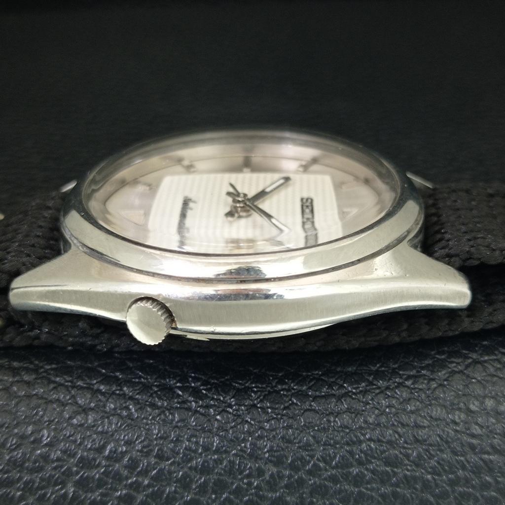 ВИНТАЖНЫЕ МУЖСКИЕ АВТОМАТИЧЕСКИЕ ЧАСЫ SEIKO 7009A ЯПОНИЯ СЕРЕБРИСТЫЙ ЦВЕТ ЦИФЕРБЛАТ a708593-1