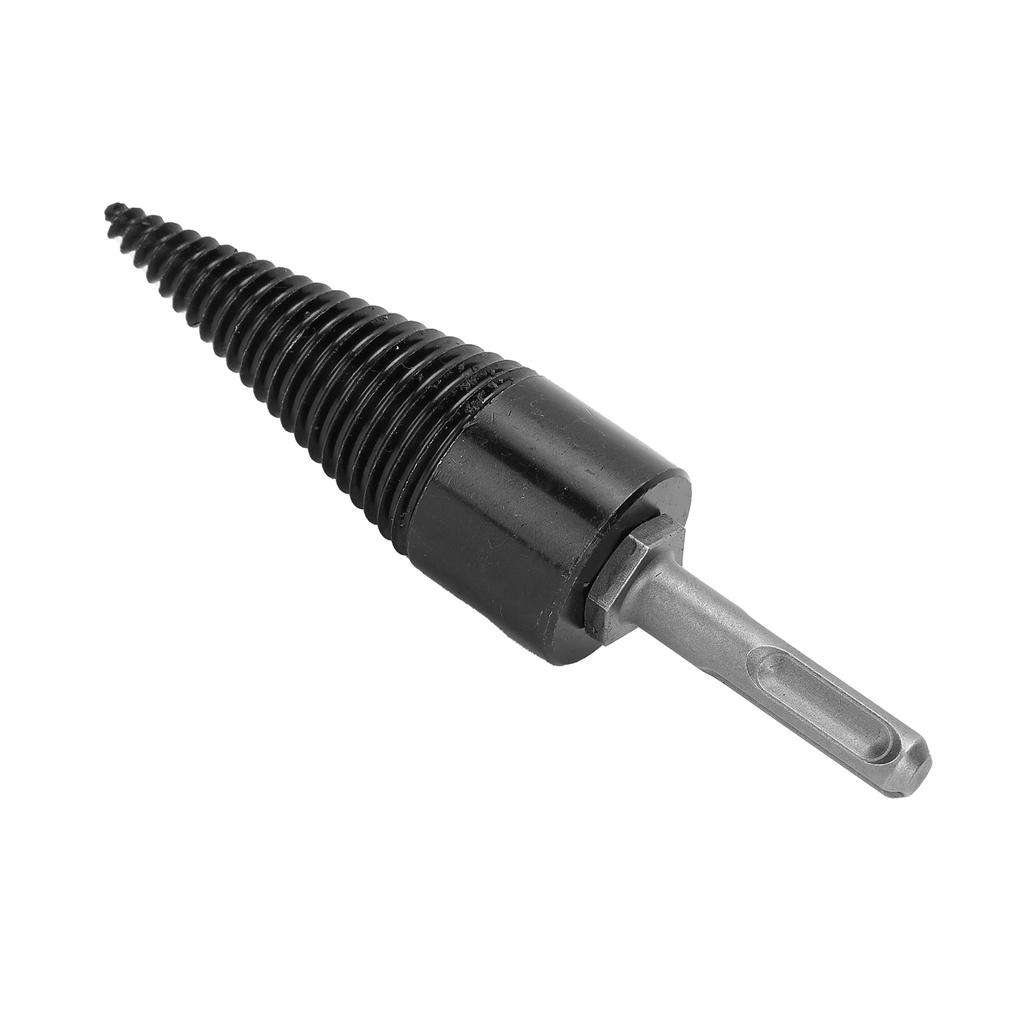 Drill Screw Cone Firewood Dedicated Round Shank Bit Hand Wood Splitter Accessories 32mm