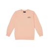 Vans Kids Letter Print Round Neck Pullover Long Sleeve Sweatshirt Kids Sweatshirt Orange VN000G2YN4N