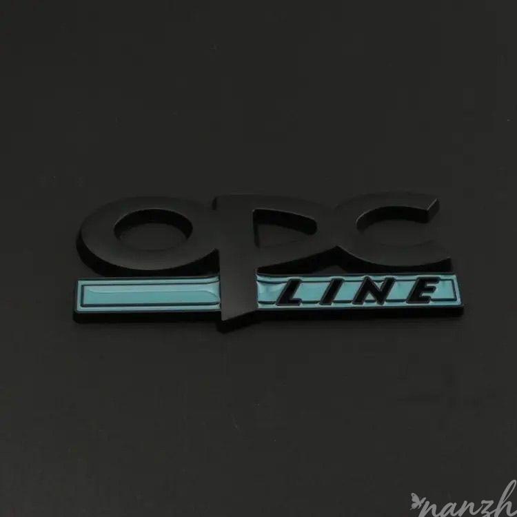 For Opel Astra J H Corsa Insignia Mokka Zafira Meriva OPC Car Automobile Metal Vehicle Body Rear Personalized Decorative Sticker