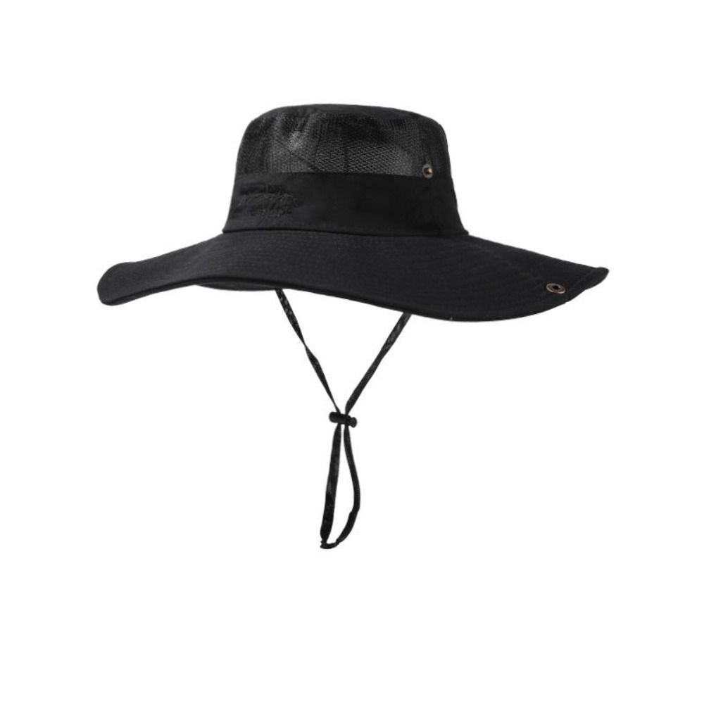 Big Eaves Fisherman Hat Breathable Bucket Hats Portable Fishing Hat Spring/Summer