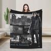 Soft Blankets Travel Office Leon Kennedy Throw Blanket Novelty  Bedspread For Living Room
