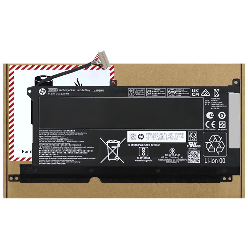 HP Оригинальный аккумулятор PG03XL для ноутбуков серии OMEN 5/6