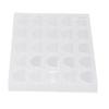 Clear Plastic Coffee Pod Storage Tray Holds 25 Capsules Capsule Storage Drawer  For Kitchen