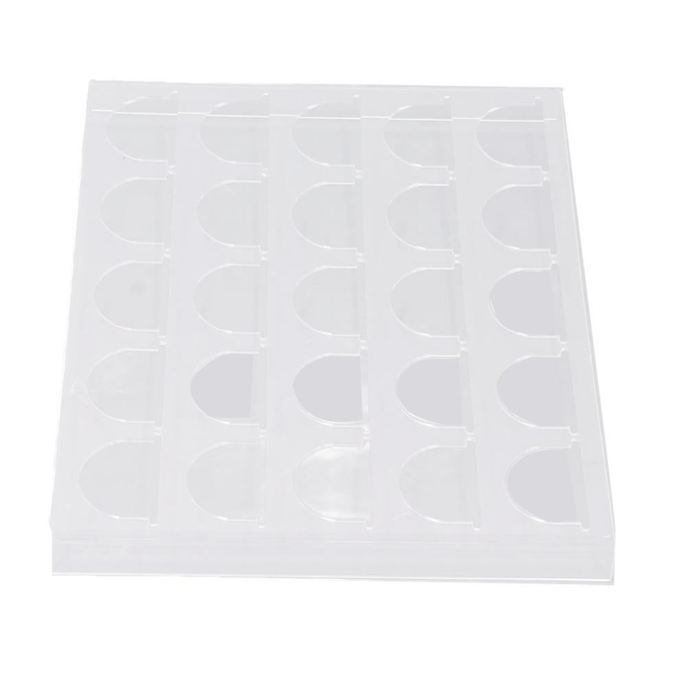 Clear Plastic Coffee Pod Storage Tray Holds 25 Capsules Capsule Storage Drawer  For Kitchen