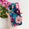 Чехол для Honor 90 Lite CRT-NX1 Стильный Чехол с Рисунком Цветов и Бантом Мягкий Тонкий Чехол для Телефона Для Honor 90 Pro Honor90 Lite 90Pro Fundas