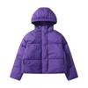 Qishki Moda Keng Ayollar Qisqa Palto Gul Kapushonli Issiq Qalinlashtirilgan Jaket
