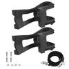 1 Set Adjustable Toe Clip Belt Black Bike Pedal Strap Clip Bike Pedals Straps  Mountain Bikes