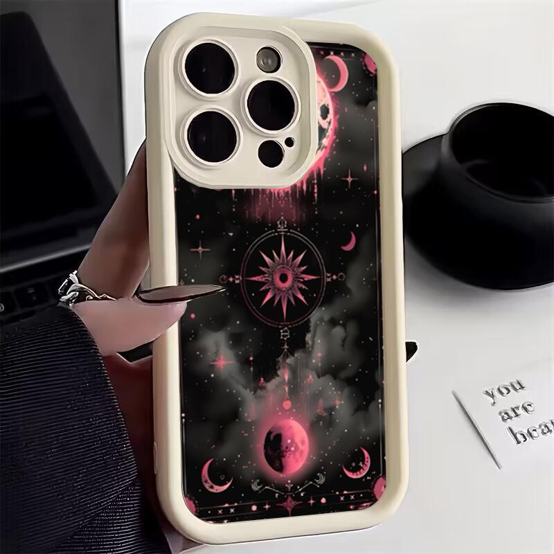 Загадочный чехол для телефона с узором Звезда Луна Магия для Samsung Galaxy S25 S24 S23 S22 S21 S20 Ultra Plus FE A15 A35 A54 A55