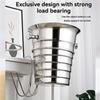 J1UL1N 3X Desktop Ice Bucket Stand Cooler Stand Beerbarrel Rack Wine Bucket Stand For Outdoor Cocktail Parties Cooking Silver