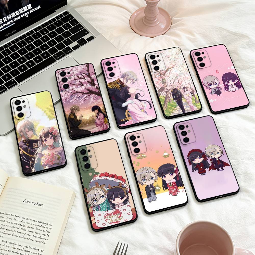 Чехол для телефона Аниме M-My Happy M-Marriage Для Samsung S25,24,23,22,30,21,10,9,Ultra,Plus,Lite,FE,4,5 G Мягкий Черный Чехол