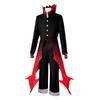 Dandadan Okarun Ken Takakura Cosplay Costume Wig Turbo Granny Powers Black Collar Uniform Curly Short Hair Halloween Party Suit