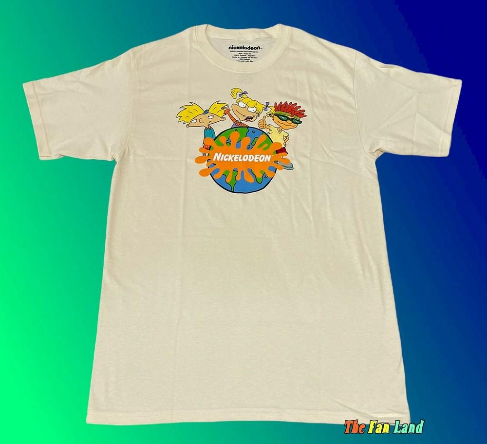 Новая футболка унисекс в винтажном стиле с изображением команды Nickelodeon Rugrats, Эй, Арнольд!, Сила ракеты