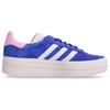 adidas Женские кроссовки Gazelle Bold Lucid Blue Pink True-Pink Semi-Lucid-Blue Core-White HQ6894