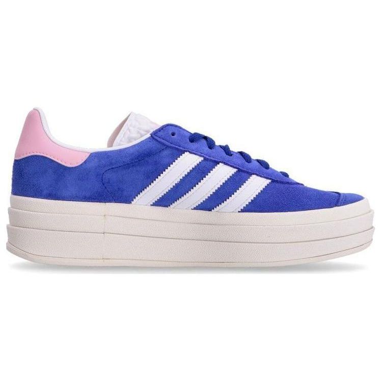 adidas Женские кроссовки Gazelle Bold Lucid Blue Pink True-Pink Semi-Lucid-Blue Core-White HQ6894