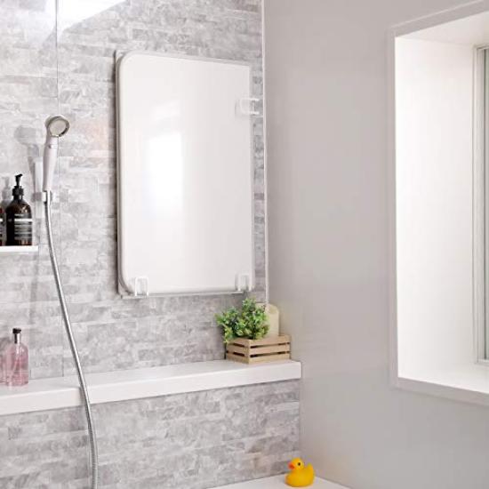 Yamazaki Jitsugyo Tower Magnetic Bath Lid Holder Combination White (For 9889)