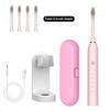 Electric Ultrasonic Toothbrush Six Speed Mode Home Soft Hair USB Charging Waterproof Adult Tooth Cleaner Automatic Couple Set