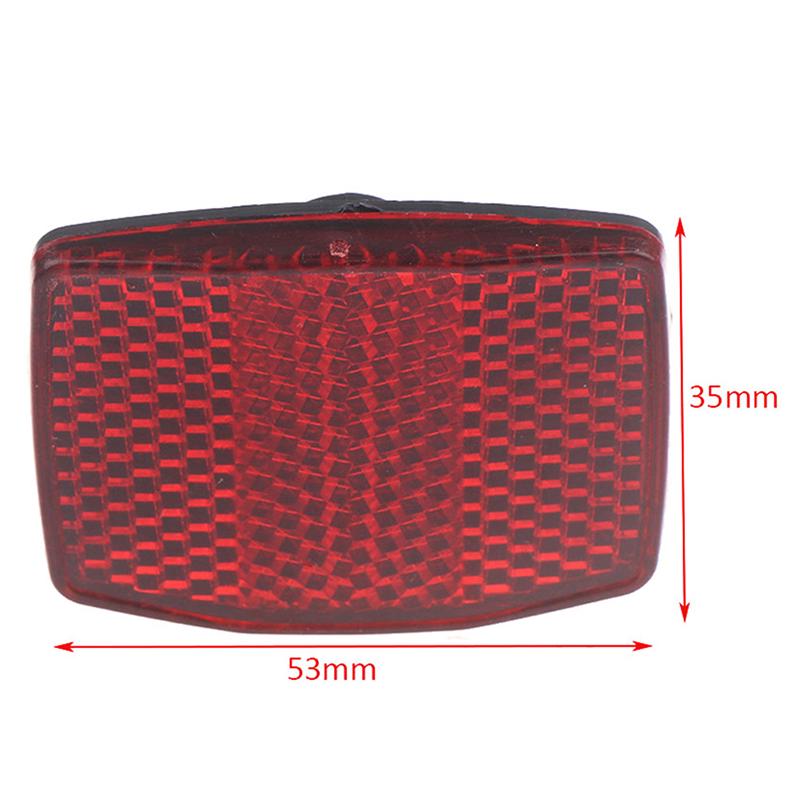 Bicycle Bike Handlebar Reflector Reflective Front Rear Warning Light Safety Lens