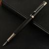 Black Forest Brass Fountain Pen, 0.5mm Black Pen Tip - Elegant Business Office Gift