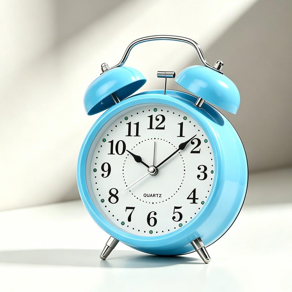 Student-specific loud desktop clock minimalist digital dormitory get up artifact silent learning alarm clock