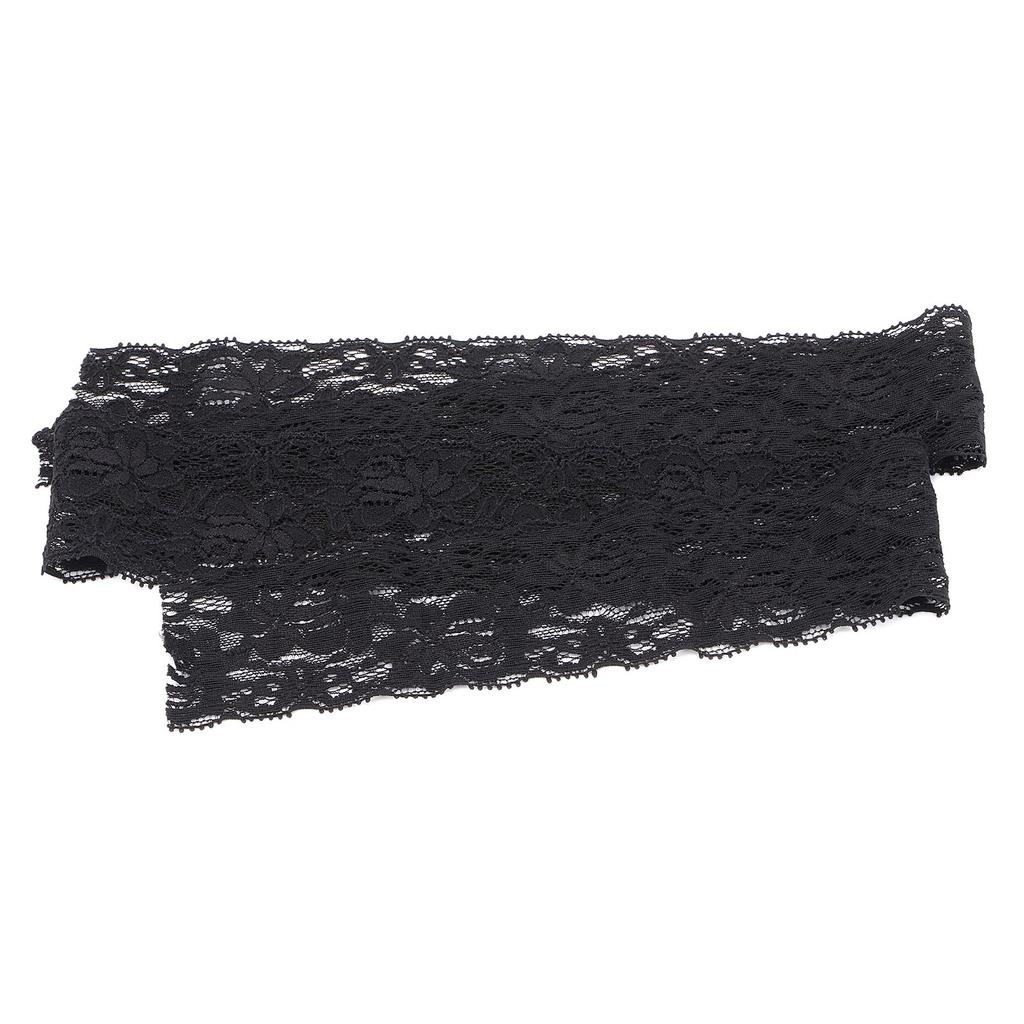 Lace Ribbon Clothing Accessories Decorating Crafts DIY Materials 10 Yard 6cm Width Black