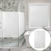 1 Roll Static Frosted Window Film Privacy Protection Removable UV Sun Blocking Glass Covering Cling Home Office Bathroom Door Decorative Film